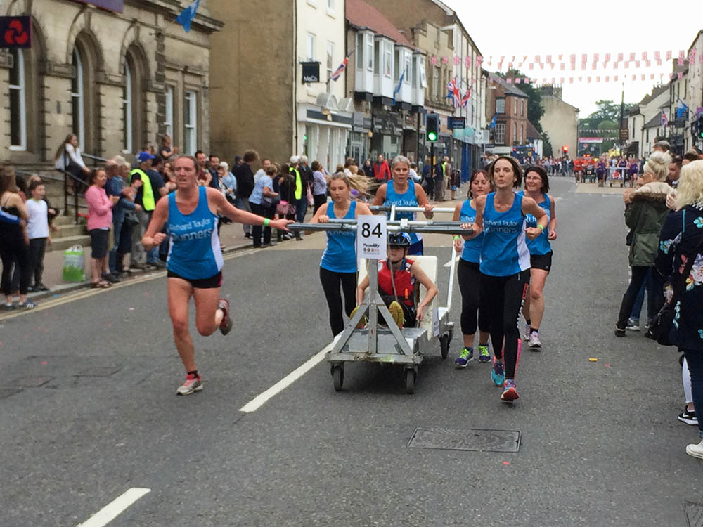 Friends of Richard Taylor Primary School Bed Race Team 2016